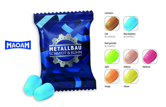 MAOAM Kracher Werbetüte, Inhalt: MAOAM Fruchtkracher ca. 9 g