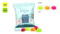 Saure Fruchtsaftberries vegan Werbetüte, Inhalt: Saure Fruchtsaftberries ca. 10 g