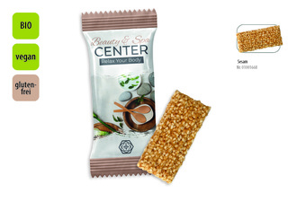 BIO Krokant Riegel Sesam, Inhalt: BIO Krokant Riegel Sesam ca. 7 g