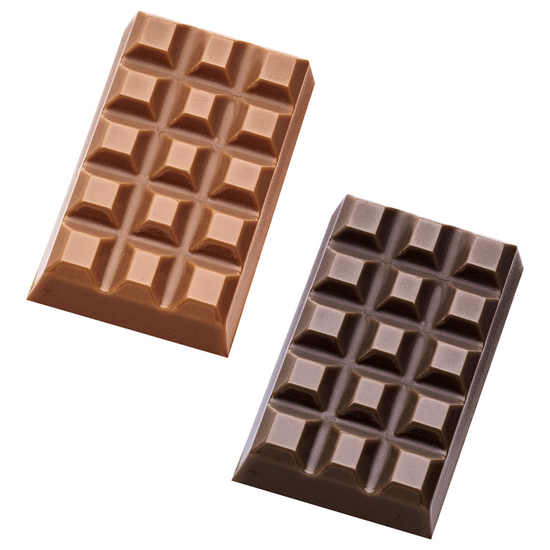 Schokolade 5 g Täfelchen, Inhalt: Callebaut Vollmilch ca. 5 g