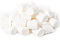 Marshmallows in Werbebox, Inhalt: Mini Marshmallows ca. 15 g