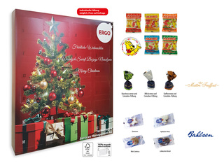 XXL Adventskalender, Inhalt: HARIBO Weihnachtsmix