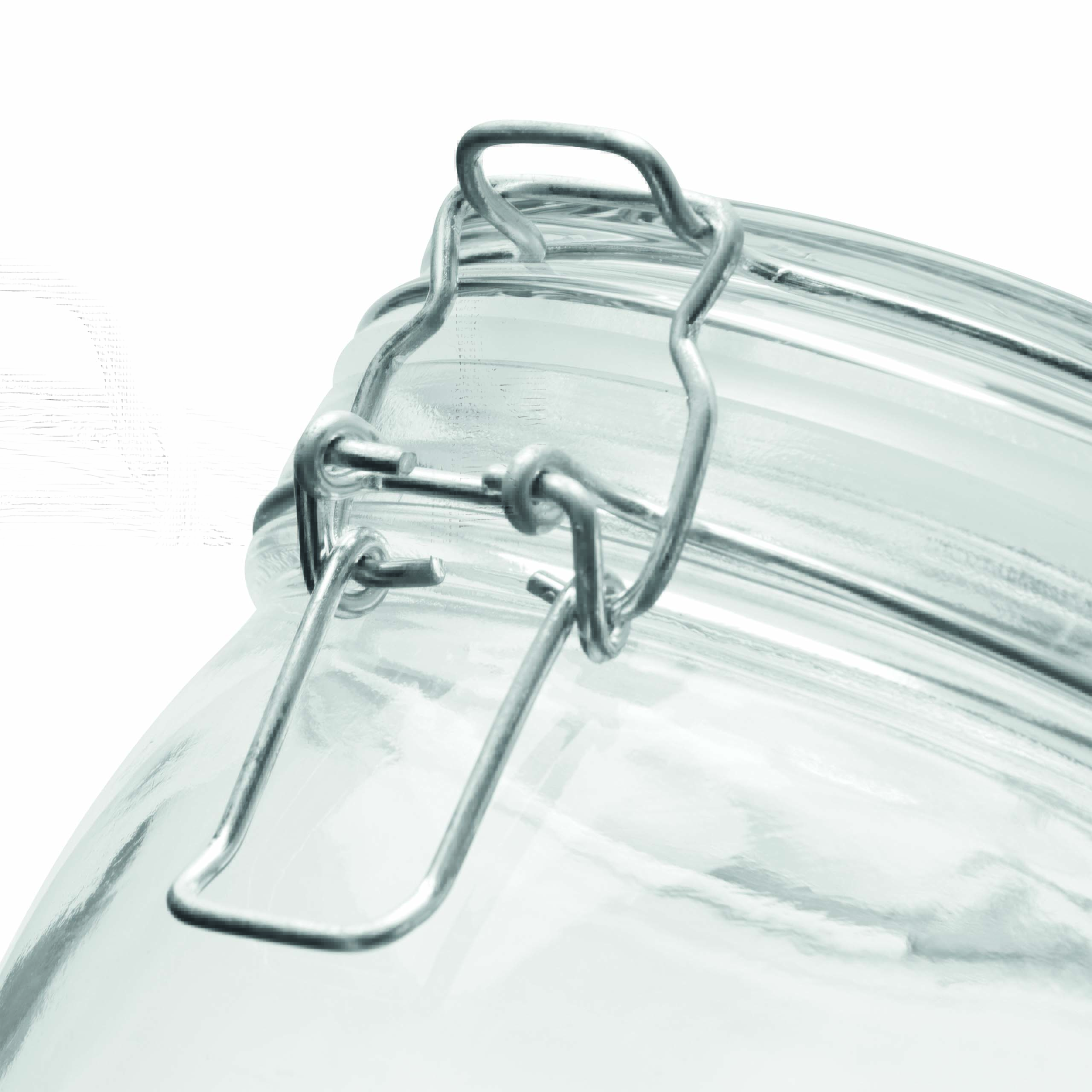 Vorratsglas CLICKY M mit Bügelverschluss, Füllmenge ca. 500 ml 56-0306046
