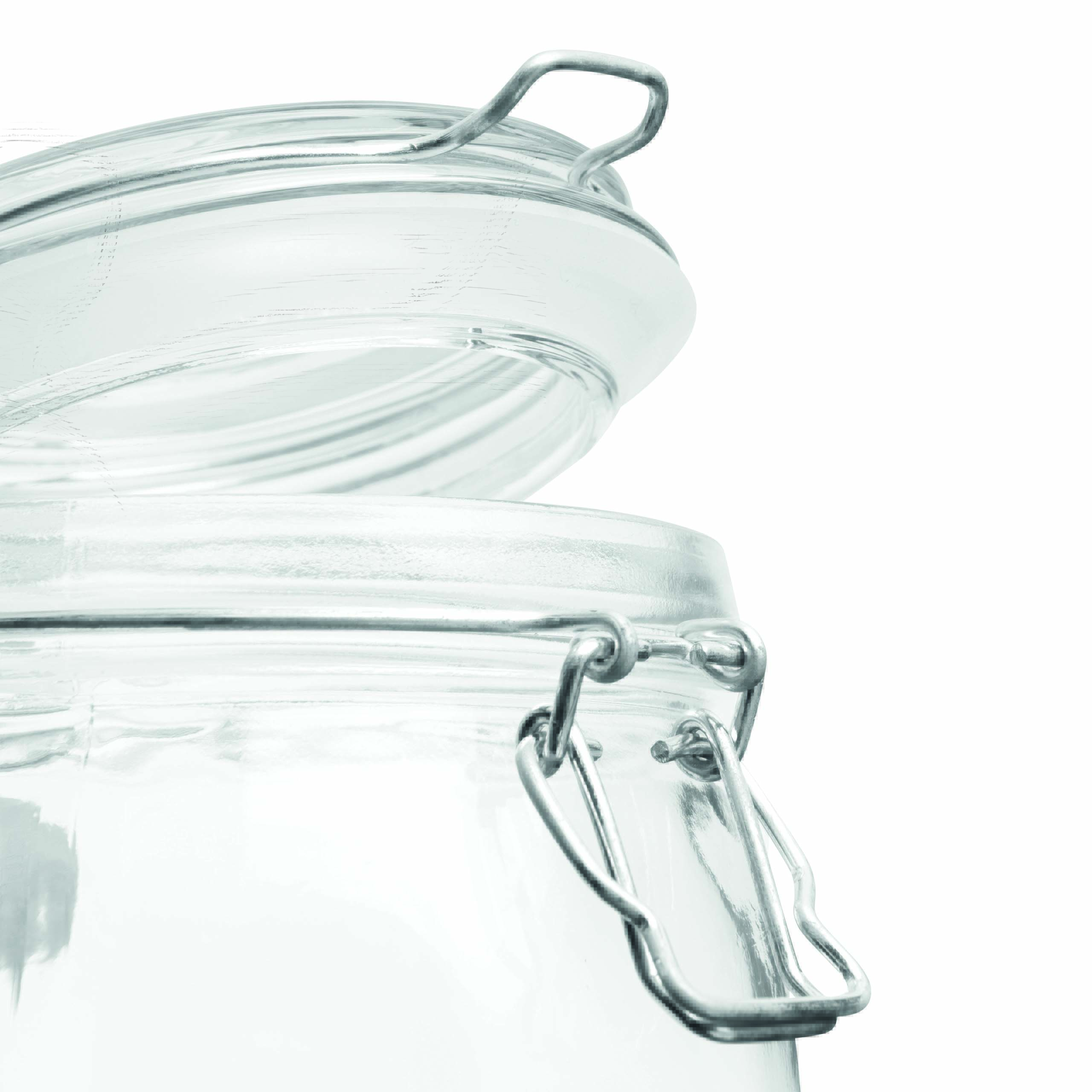 Vorratsglas CLICKY M mit Bügelverschluss, Füllmenge ca. 500 ml 56-0306046