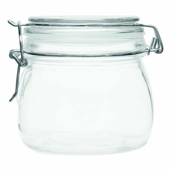 Vorratsglas CLICKY M mit Bügelverschluss, Füllmenge ca. 500 ml 56-0306046