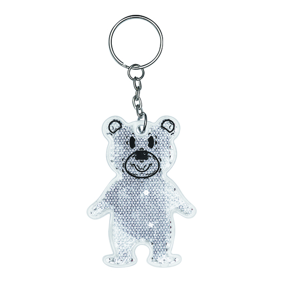 Reflektierender Schlüsselanhänger TEDDY 56-0402436