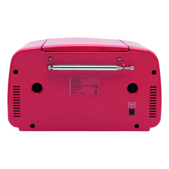 CD-Radiorekorder DINER 58-8106028