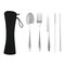 Edelstahl-Besteckset STELLOKIT, 5-teilig