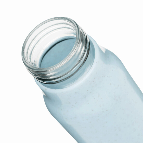 Glas-Trinkflasche ECO DRINK mit Ummantelung