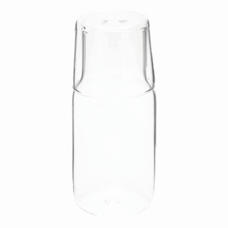 Glaskaraffe mit Trinkglas CALMY