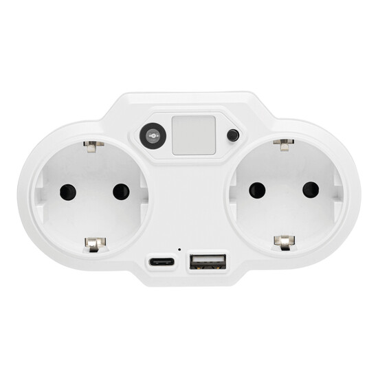 USB-Adapter-Stecker-Netzteil mit Nachtlicht ENDLESS POWER NIGHT