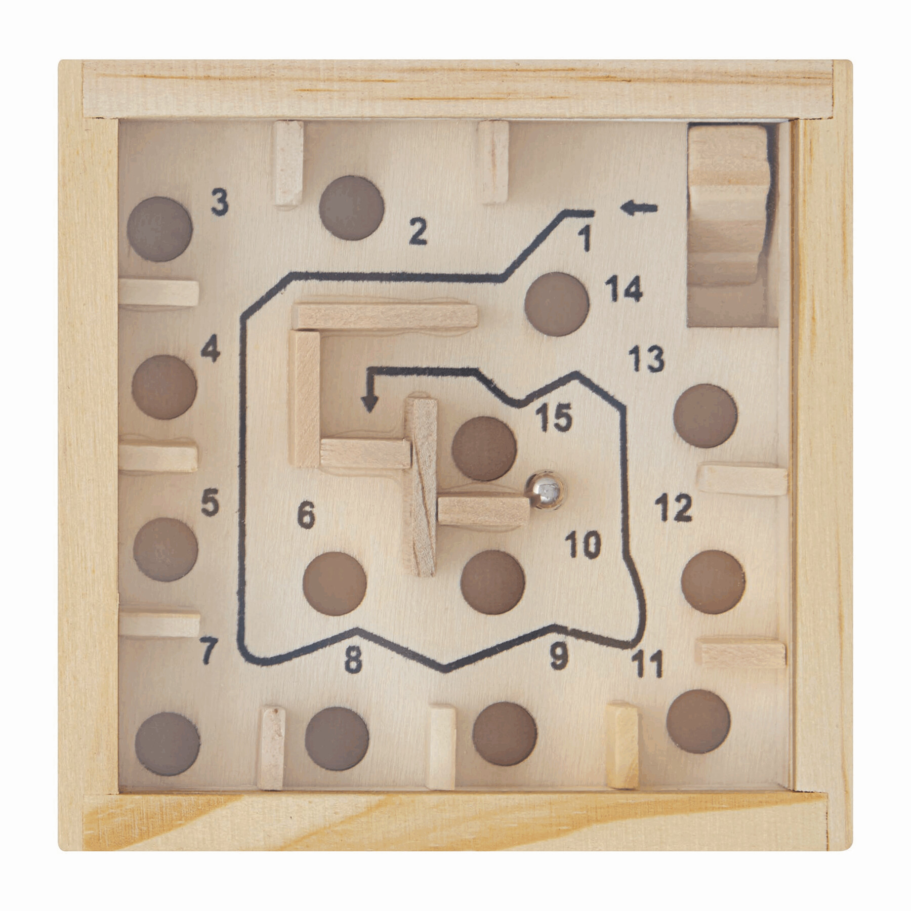 Holz-Labyrinth LOST