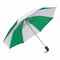 Taschenschirm REGULAR, grün, weiß