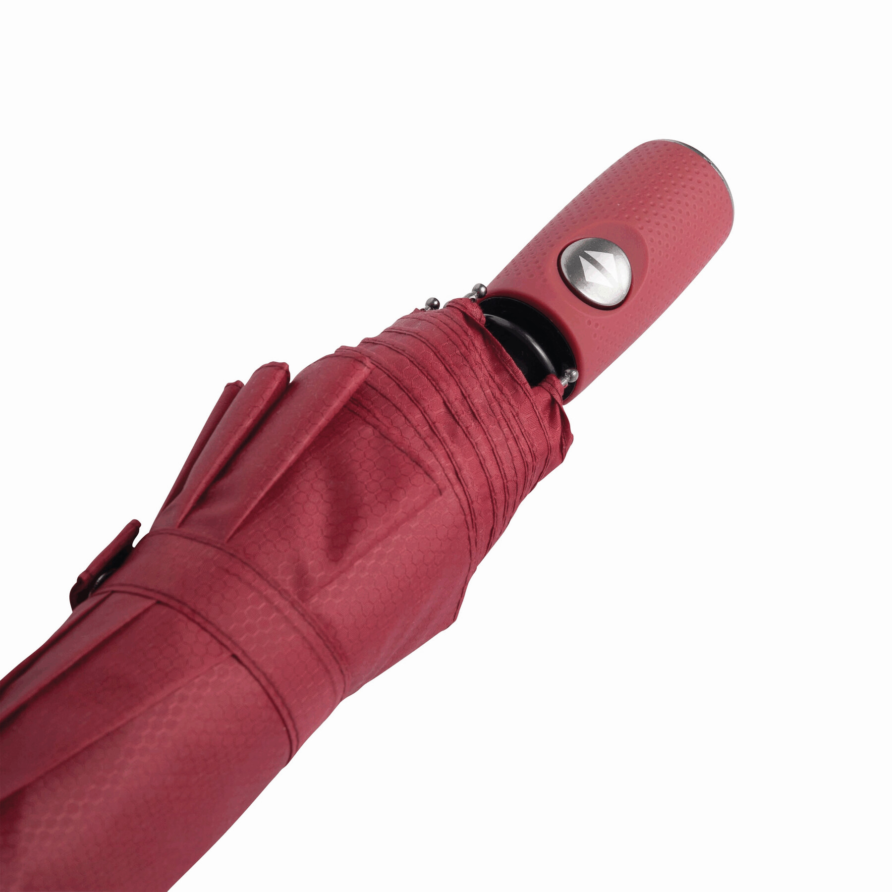 Vollautomatischer Windproof-Taschenschirm ORIANA, dunkelrot