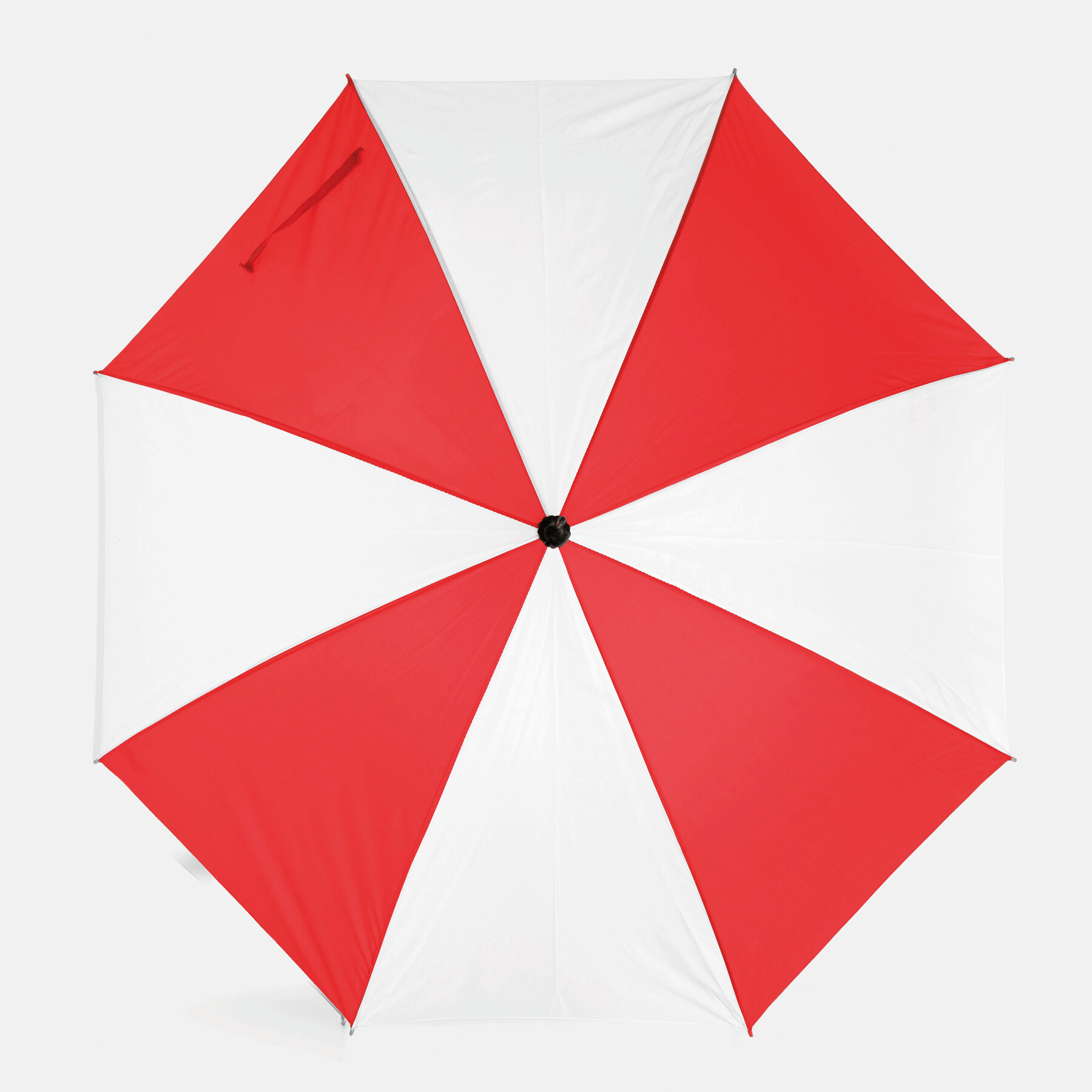 Automatischer Stockschirm DISCO, rot, weiß