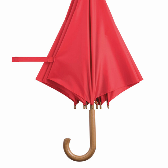 Automatik-Holzstockschirm BOOGIE, rot