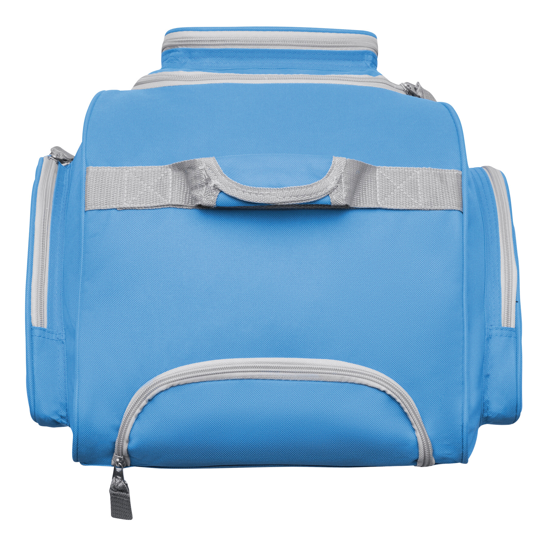 Trolley-Reisetasche 9P, blau, grau