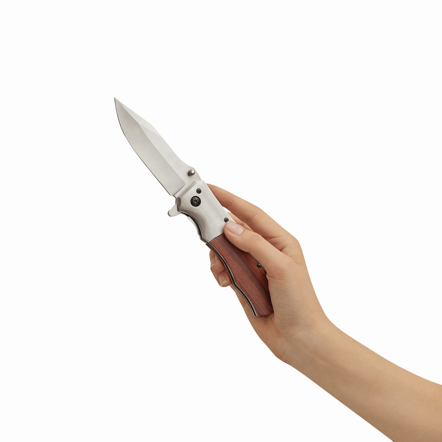 Jagdmesser HUNTSMAN, braun, silber