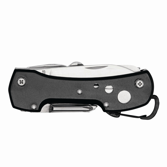 Taschenmesser STRONG HELPER, 12-teilig, schwarz