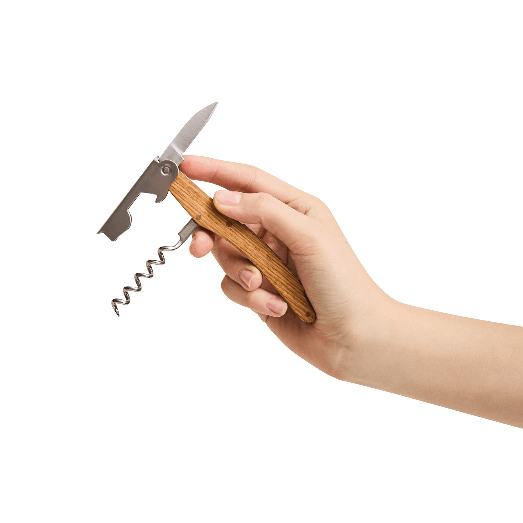 Kellnermesser OPULENT, braun, silber