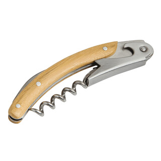 Kellnermesser PULLY, braun, silber