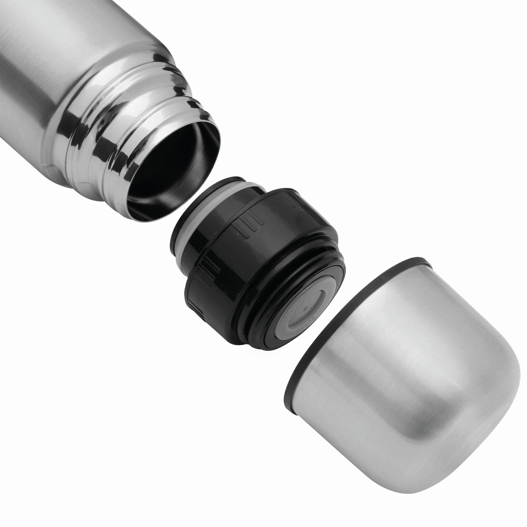 Isolierkanne WARM SOUL L, 1 Liter, silber