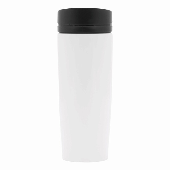 Isolierbecher EARLY MORNING, doppelwandig, weiß