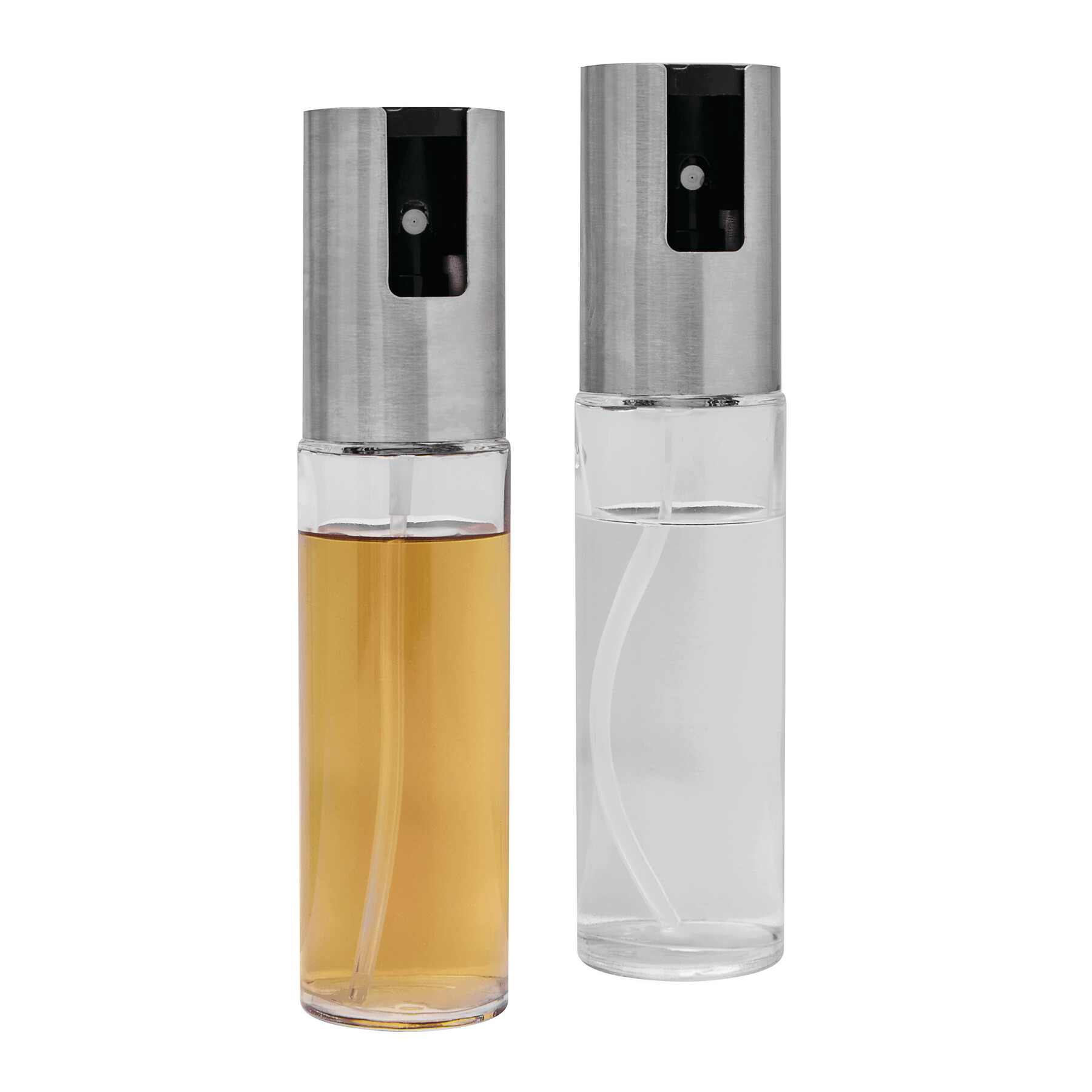 Öl- und Essigzerstäuber LIFESTYLE, silber, transparent