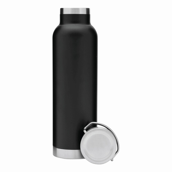 Vakuum-Isolierflasche MILITARY, schwarz