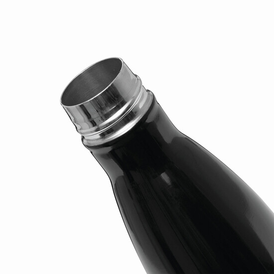 Vakuum-Trinkflasche LEGENDY, schwarz