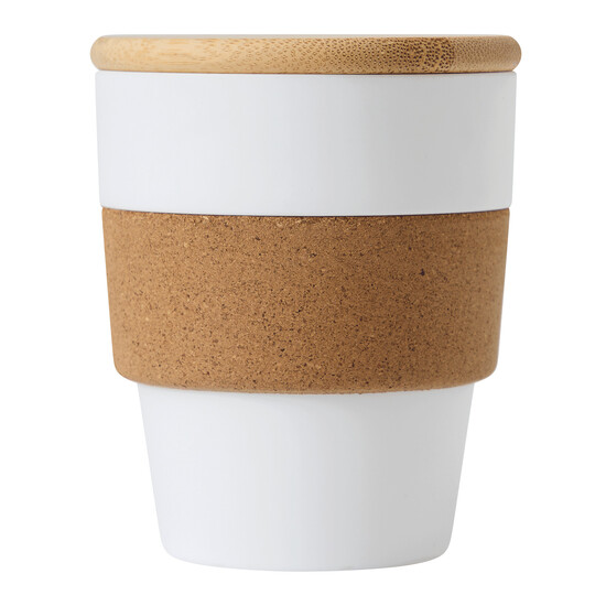 Trinkbecher TRAVEL GRIP, weiß