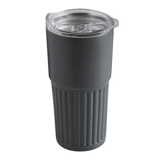 Vakuum-Isolierbecher WAVE LINE, grau