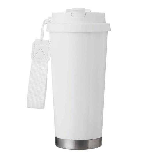 Vakuum-Isolierbecher MUG2GO, weiß