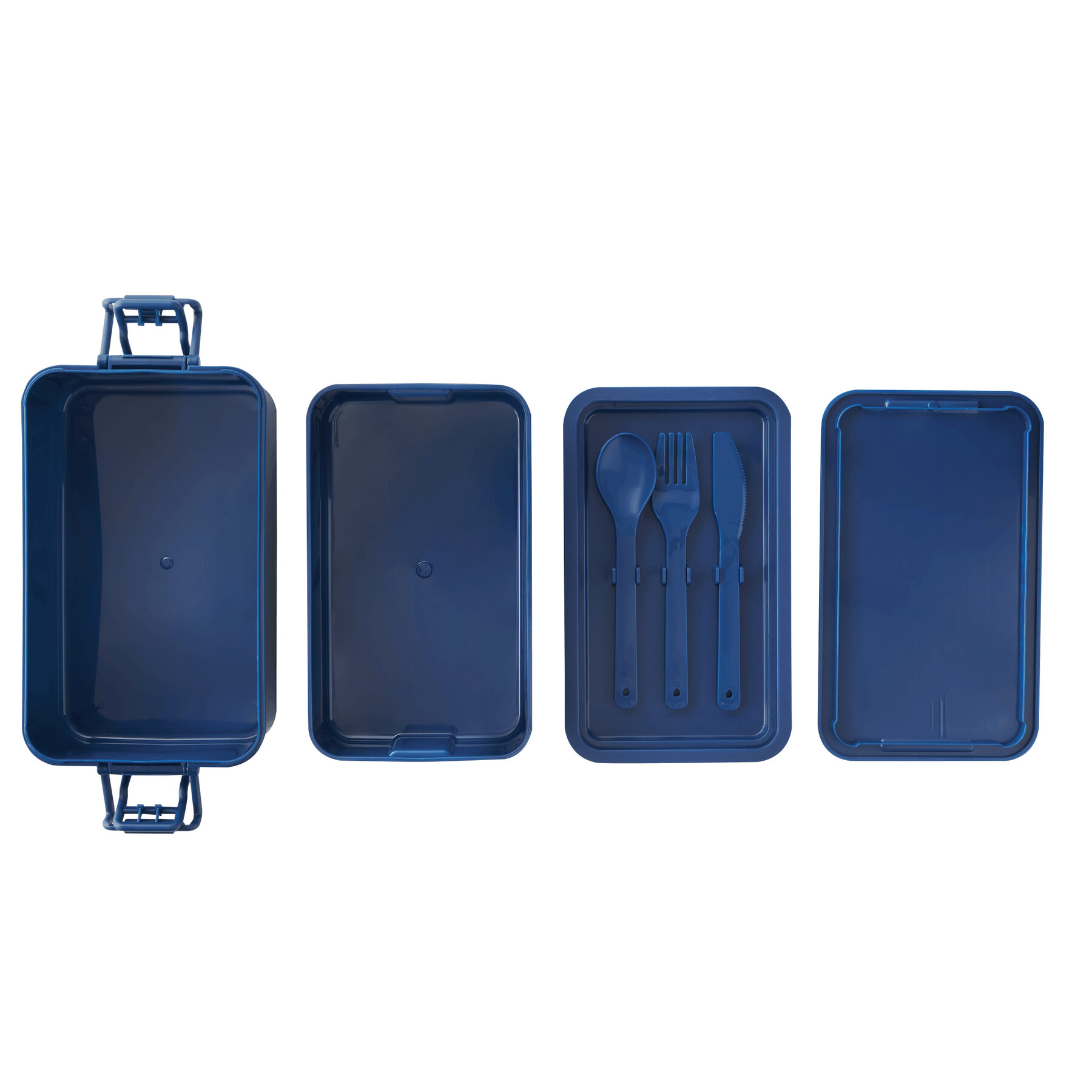 Lunchbox WELL PREPARED, blau