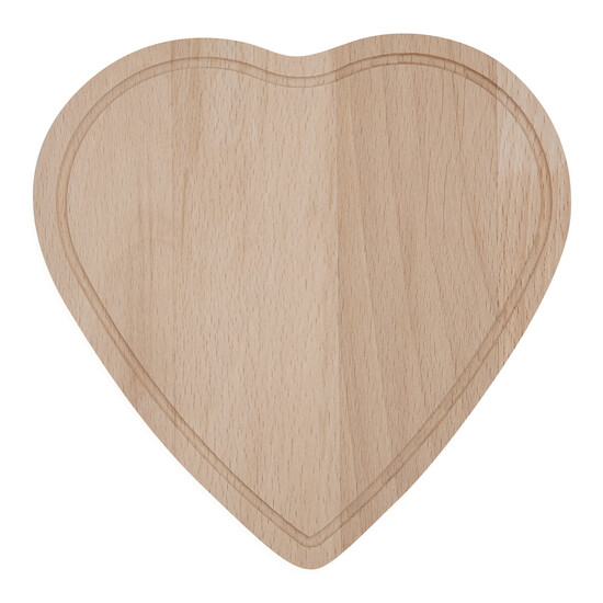 Schneidebrett WOODEN HEART, Holz