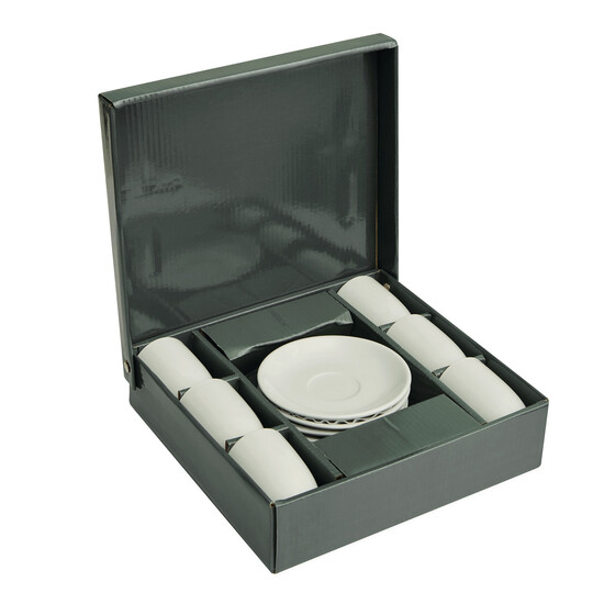 Espresso-Tassen-Set BUONGUSTO, weiß
