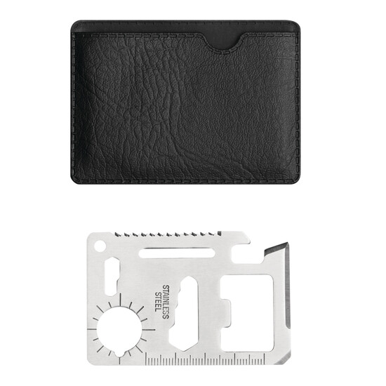 Multifunktionskarte POCKET CARD, silber