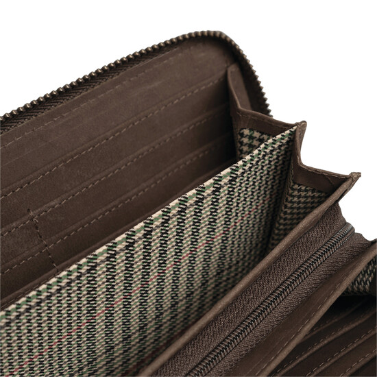 Echtleder-Geldbörse LADY, braun