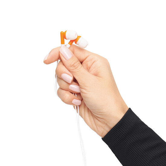 In-Ear-Kopfhörer MUSIC, orange