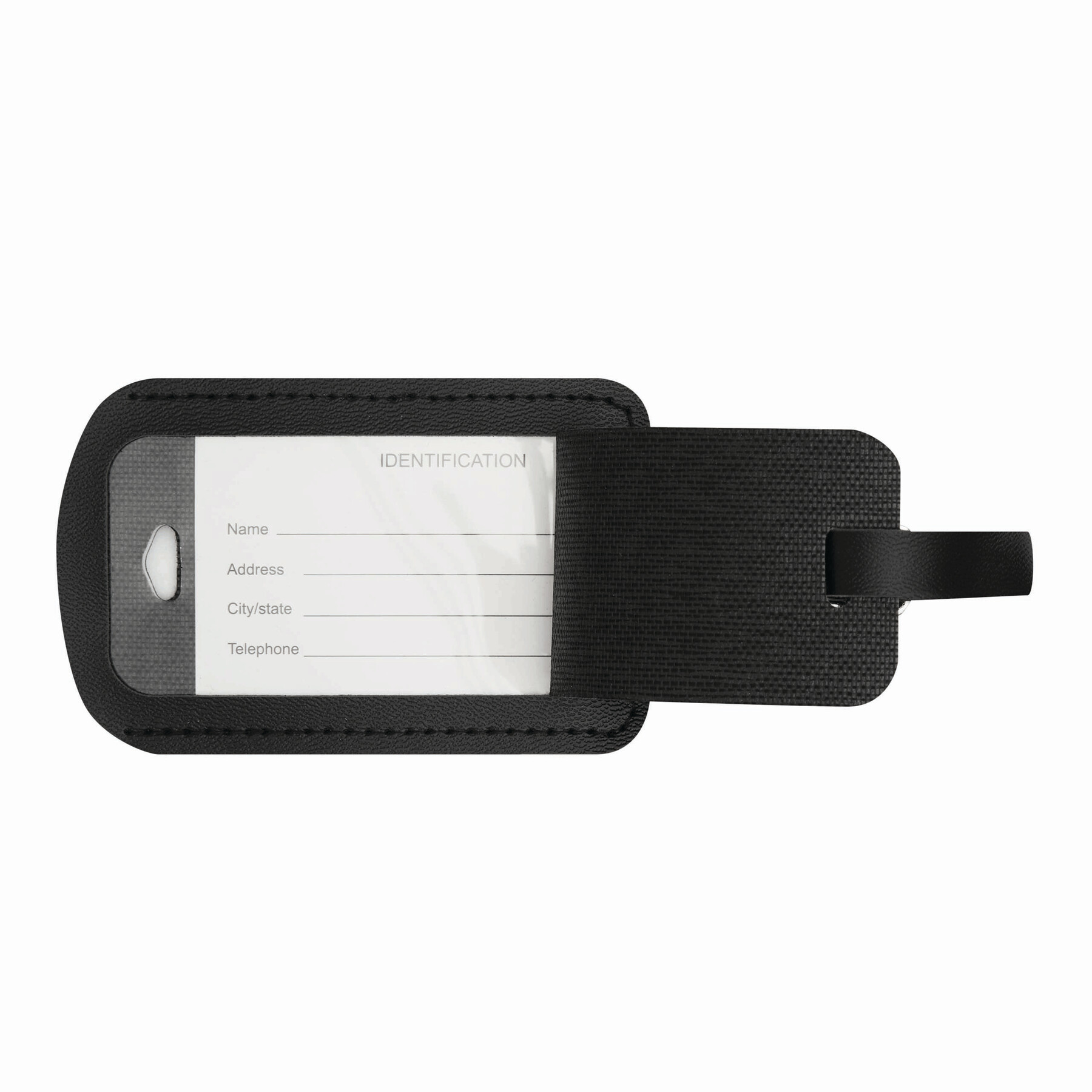 Kofferanhänger ADVENTURE, schwarz