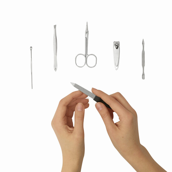 Manikürset ELAINE, rot