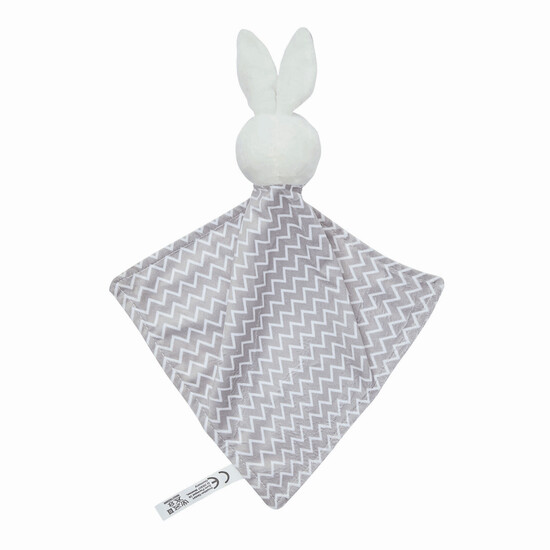 Schnuffel-Hase MADITA, grau, weiß