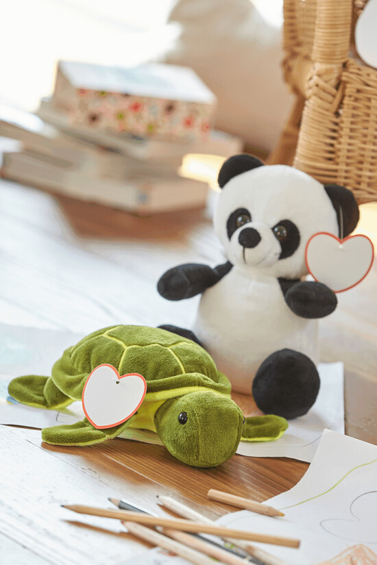 Plüsch-Schildkröte ALBERT, gelb, grün, schwarz