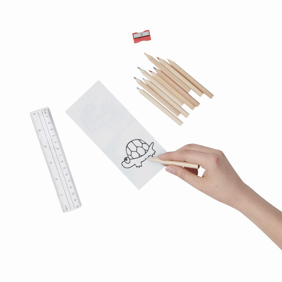 Buntstifteset BEING BUSY, braun