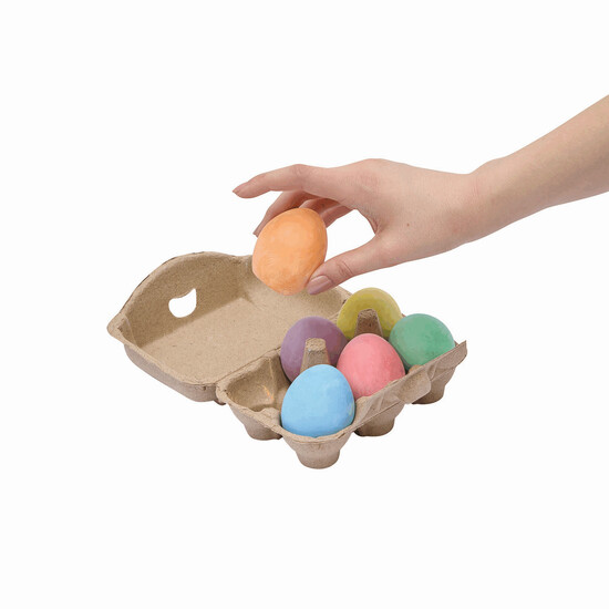 Kreideset FUNNY EGGS, bunt