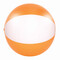 Aufblasbarer Strandball ATLANTIC SHINY, orange, weiß