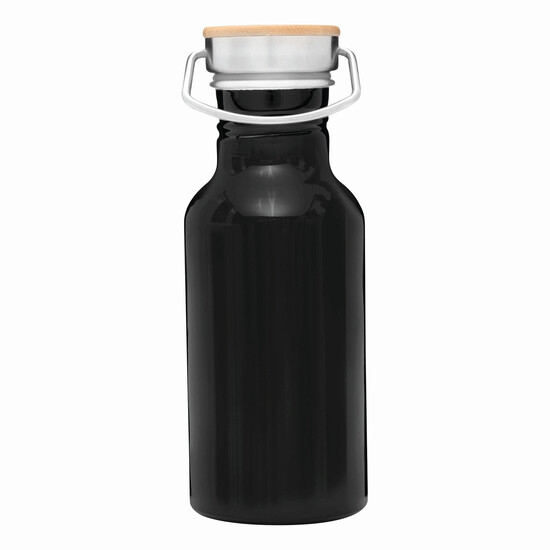 Aluminium Trinkflasche ECO TRANSIT, schwarz