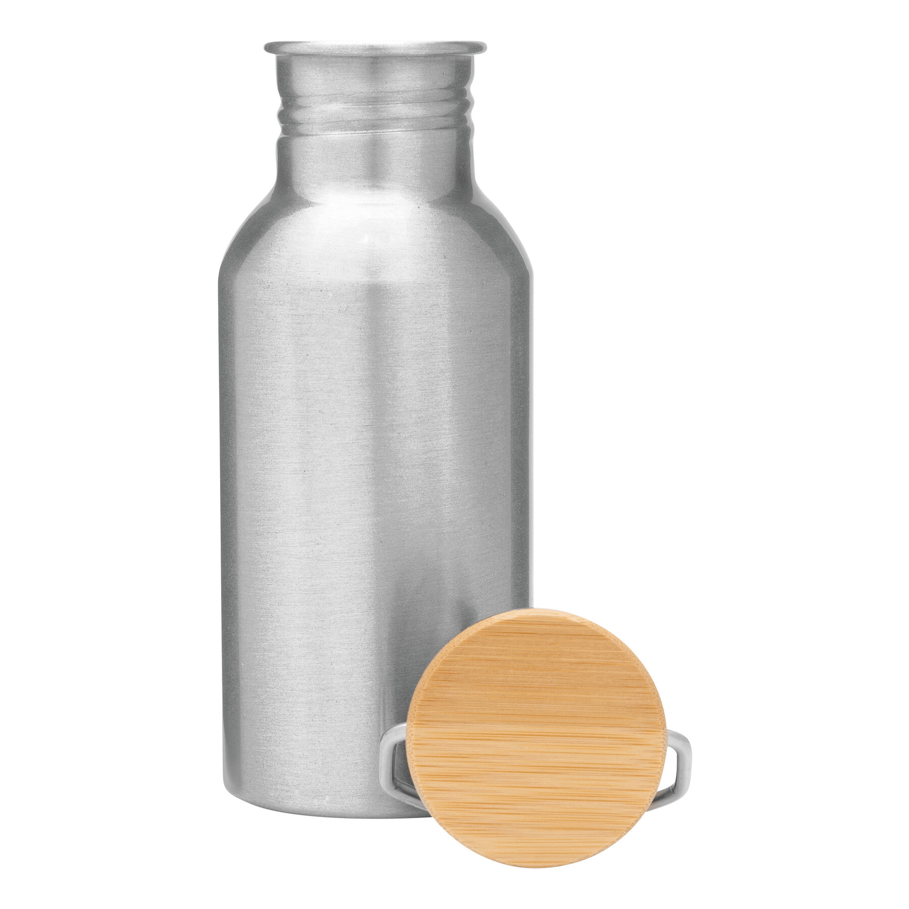 Aluminium Trinkflasche ECO TRANSIT, silber