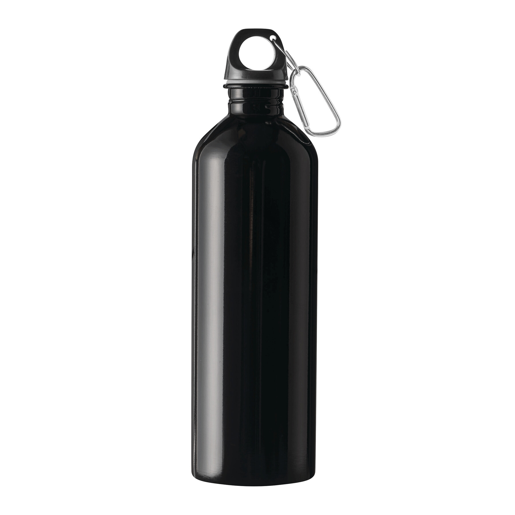 Trinkflasche STEELTRANSIT, schwarz