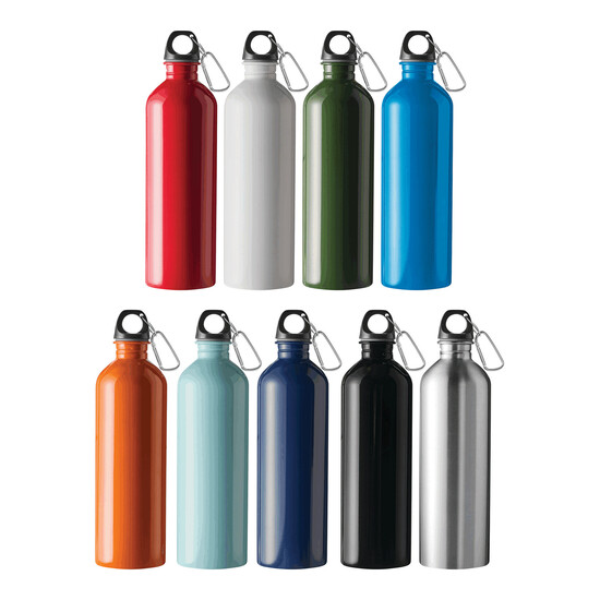 Trinkflasche STEELTRANSIT, olivgrün